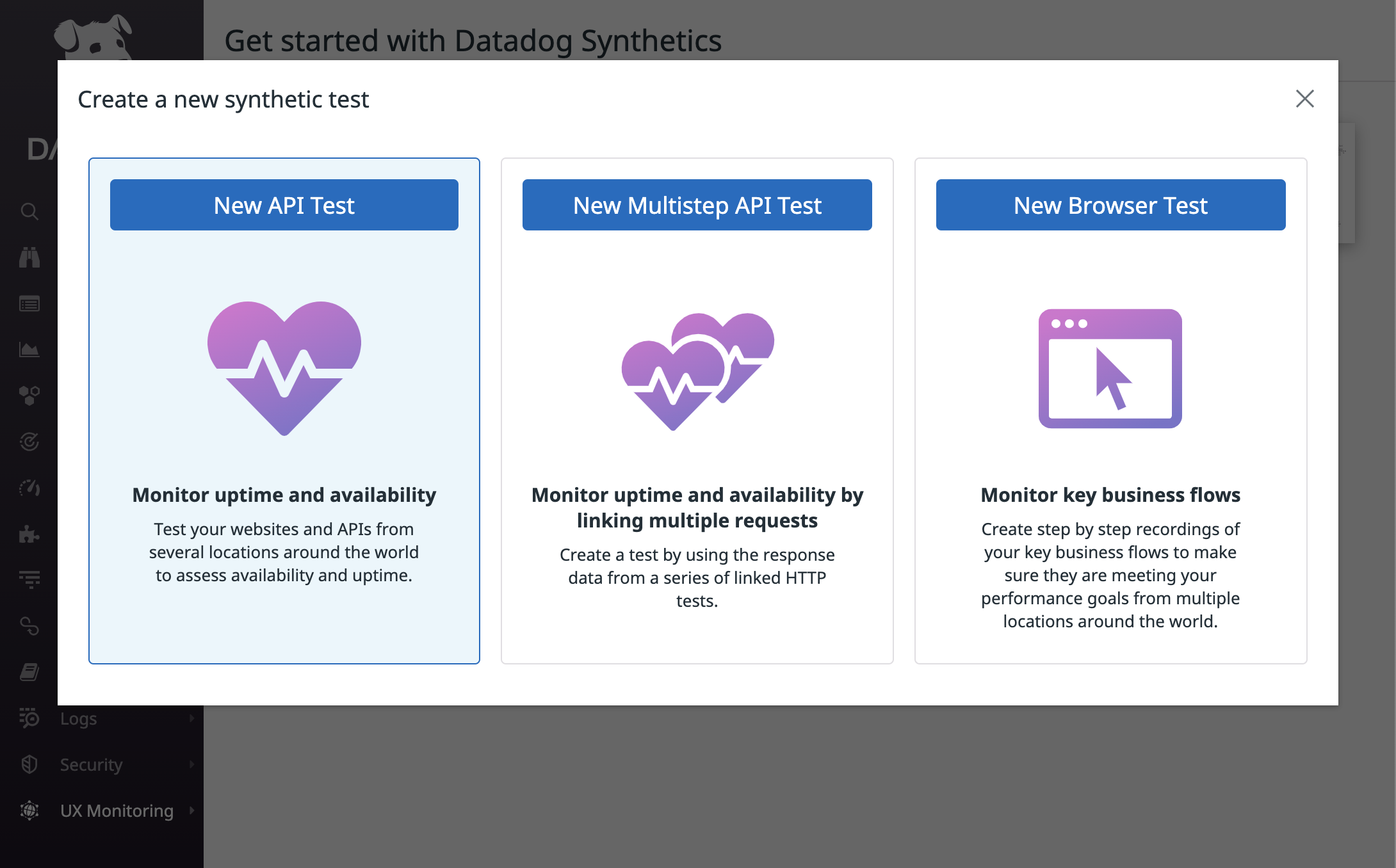 Datadog API test